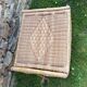 Vintage rattan and wicker trunk, chest
