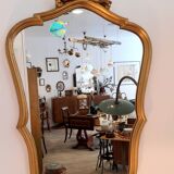 Baroque shell mirror