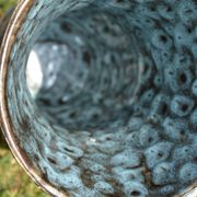 Large Vallauris vase "sea foam" H 41.5 cm