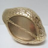 cache brass pot zoomorphic vintage swan