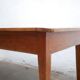 Vintage wooden farmhouse dining table