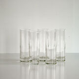 Set of 5 glasses and glass coolers