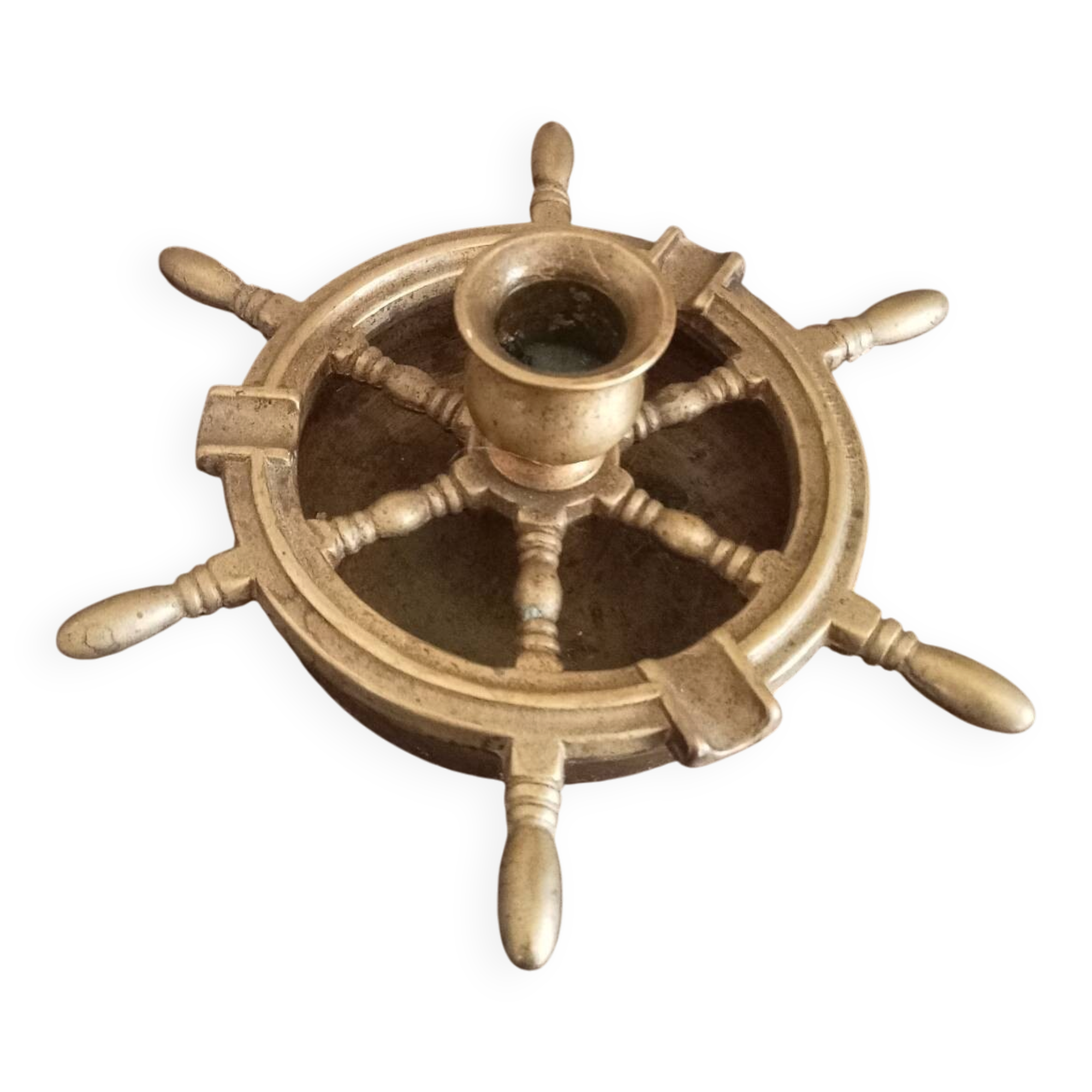 Brass ashtray