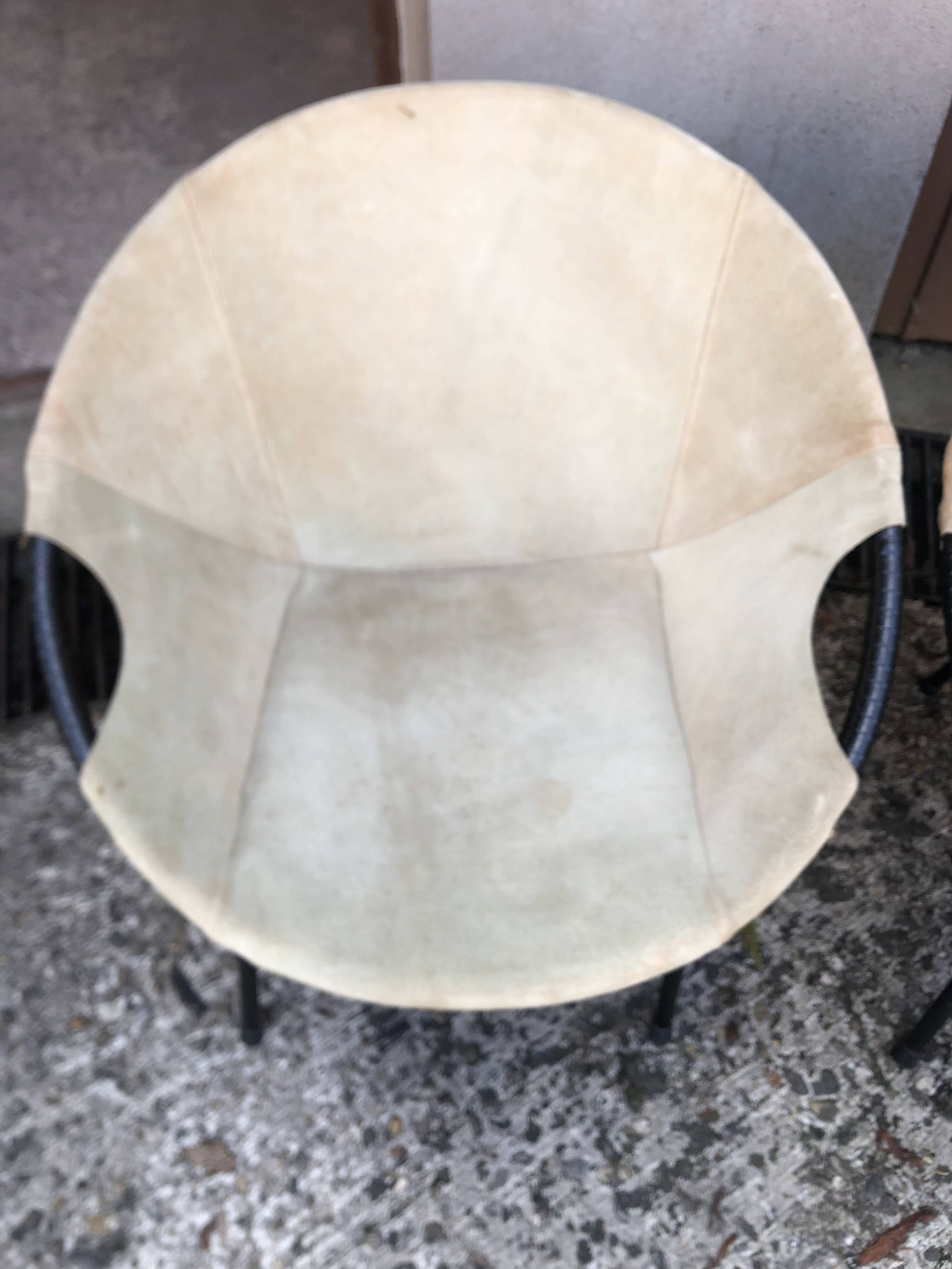 Lusch “Balloon” armchairs by Lusch Erzeugnis Design 1960s