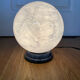 Vintage glass ball lamp