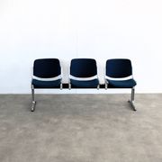 Vintage bench | waiting room bench | 1970s | Castelli