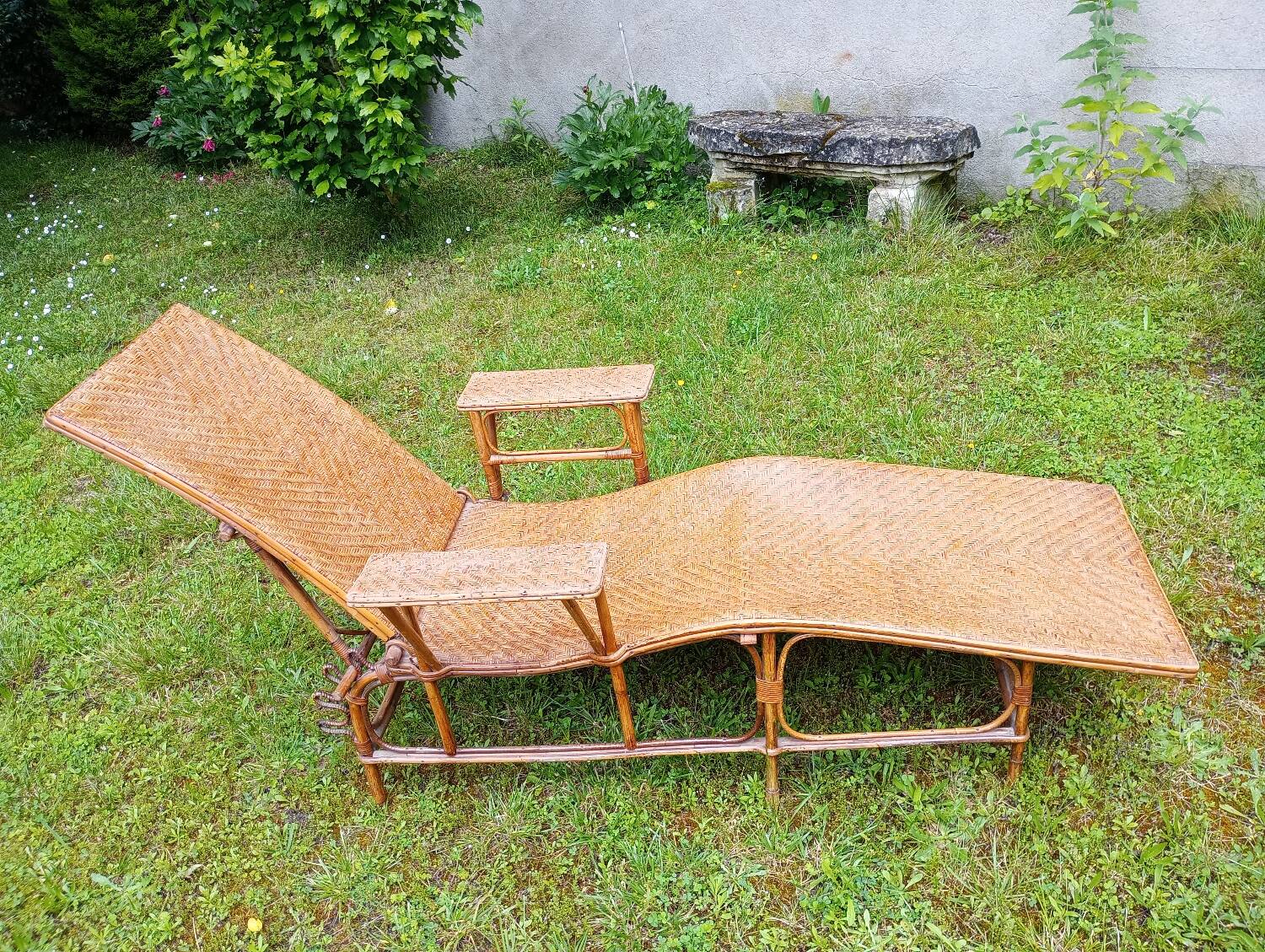 Old lounge chair