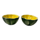 Set of 2 slip bowls