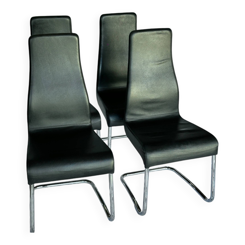 Set of Effezeta chairs, Italy