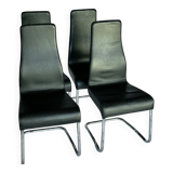 Set of Effezeta chairs, Italy