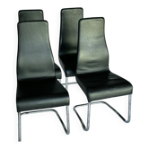 Set of Effezeta chairs, Italy