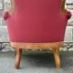 Pair of Louis Philippe style armchairs, vintage, 1960s
