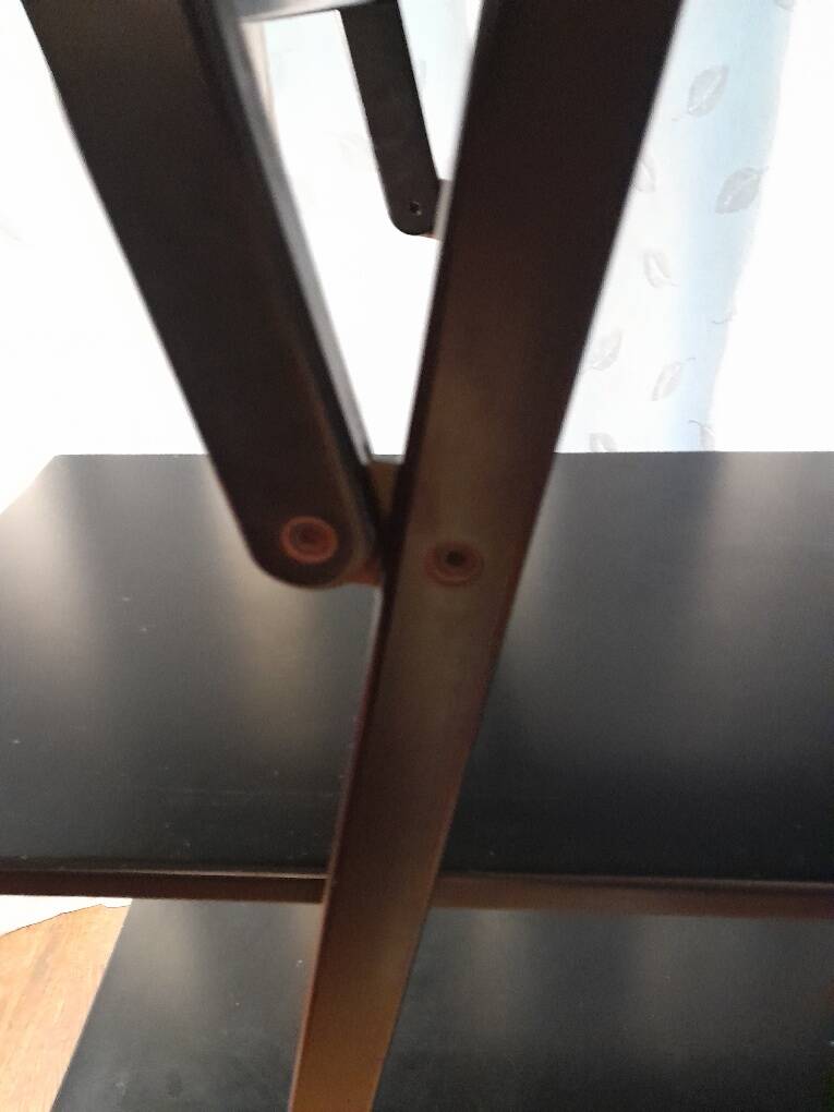 Cassina nuvola red shelf black walnut