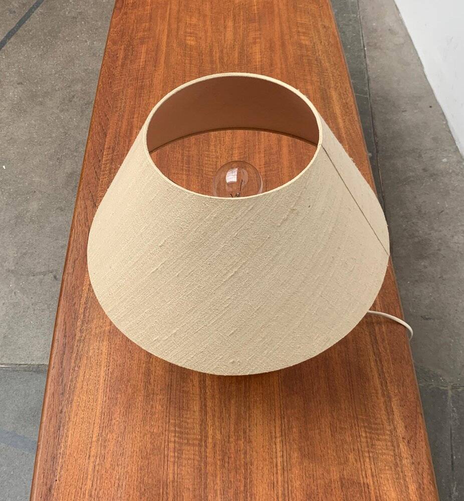 Mid-century Danish glass table lamp by Holmegaard