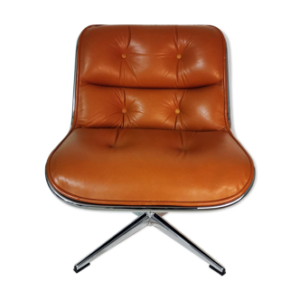Charles Pollock's swivel armchair for Knoll, 1970