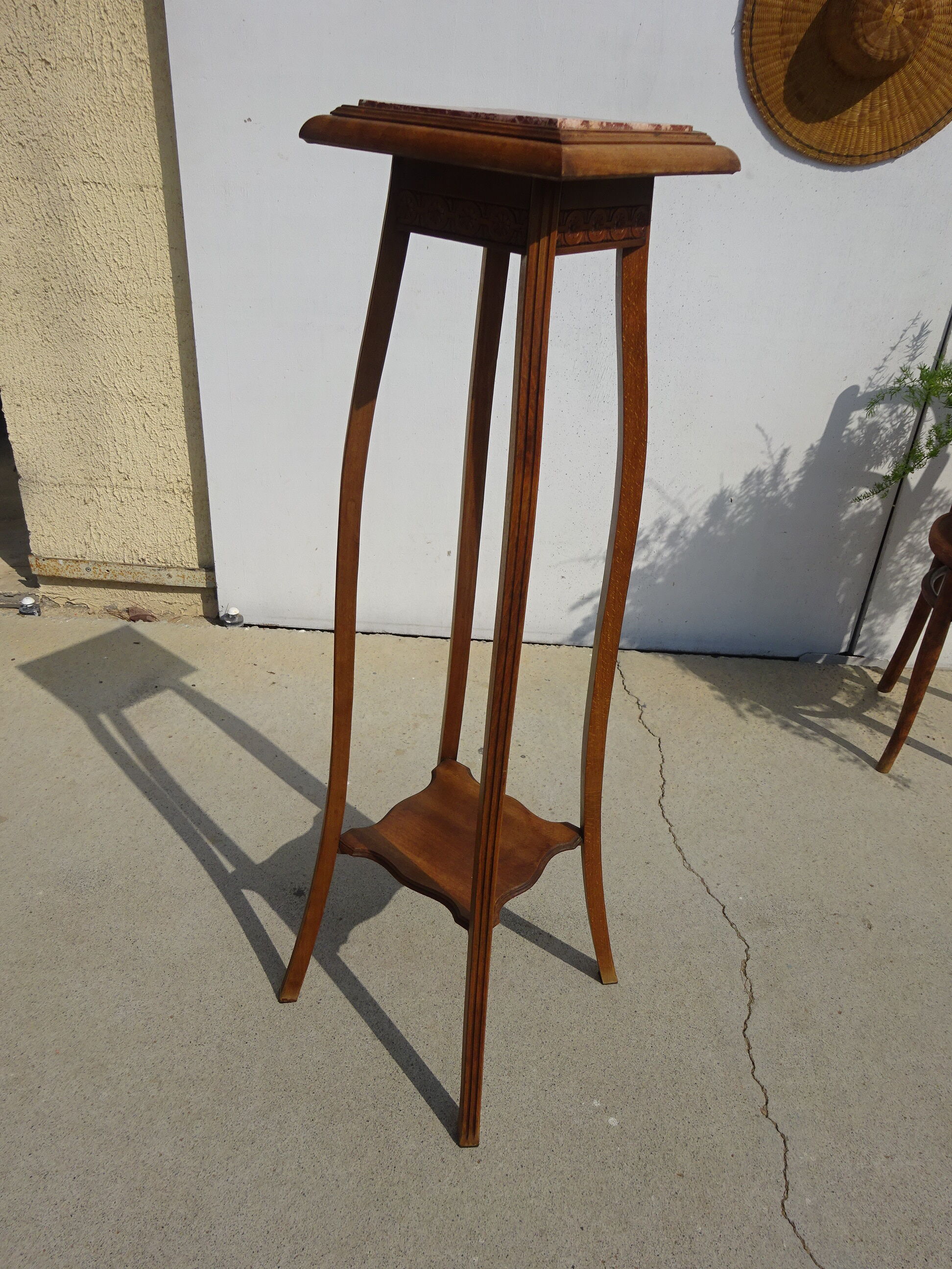 High harness, double tops, marble top