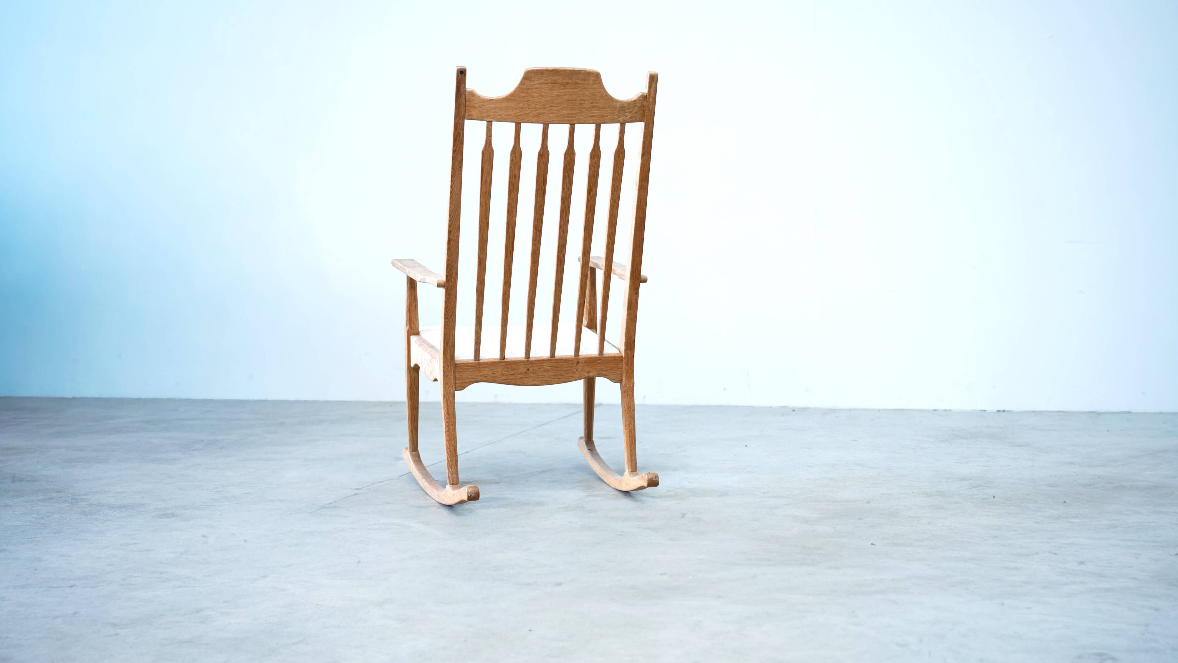 Danish rocking chair by Henry Kjaernulf