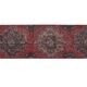 Vintage Turkish hallway rug 63x370 cm