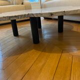 Marble coffee table