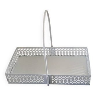 servant tray basket - 1950s.