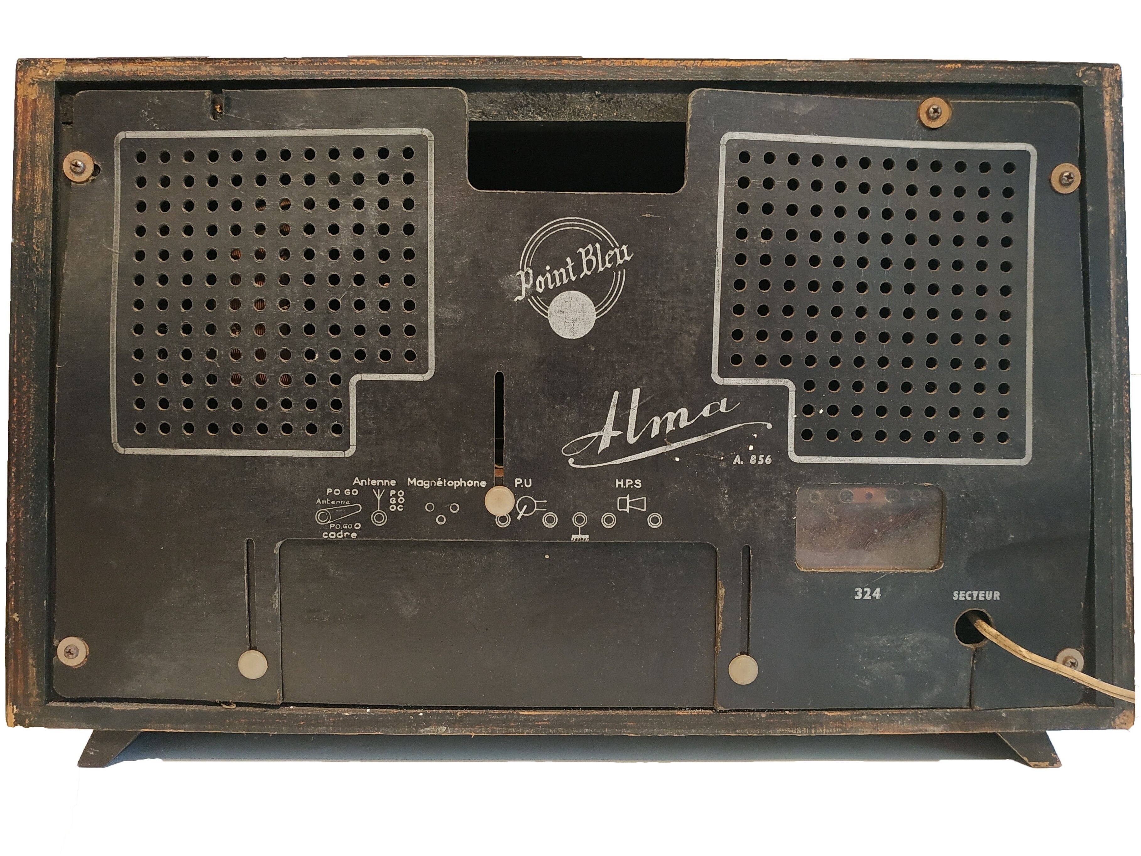 Radio tsf Point blue model alma (A856) of 1961