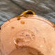 Glazed terracotta dish