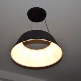 LED black aluminium ceiling light