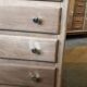 Oak chest of drawers