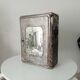 Vintage metal medicine cabinet from the 1950s