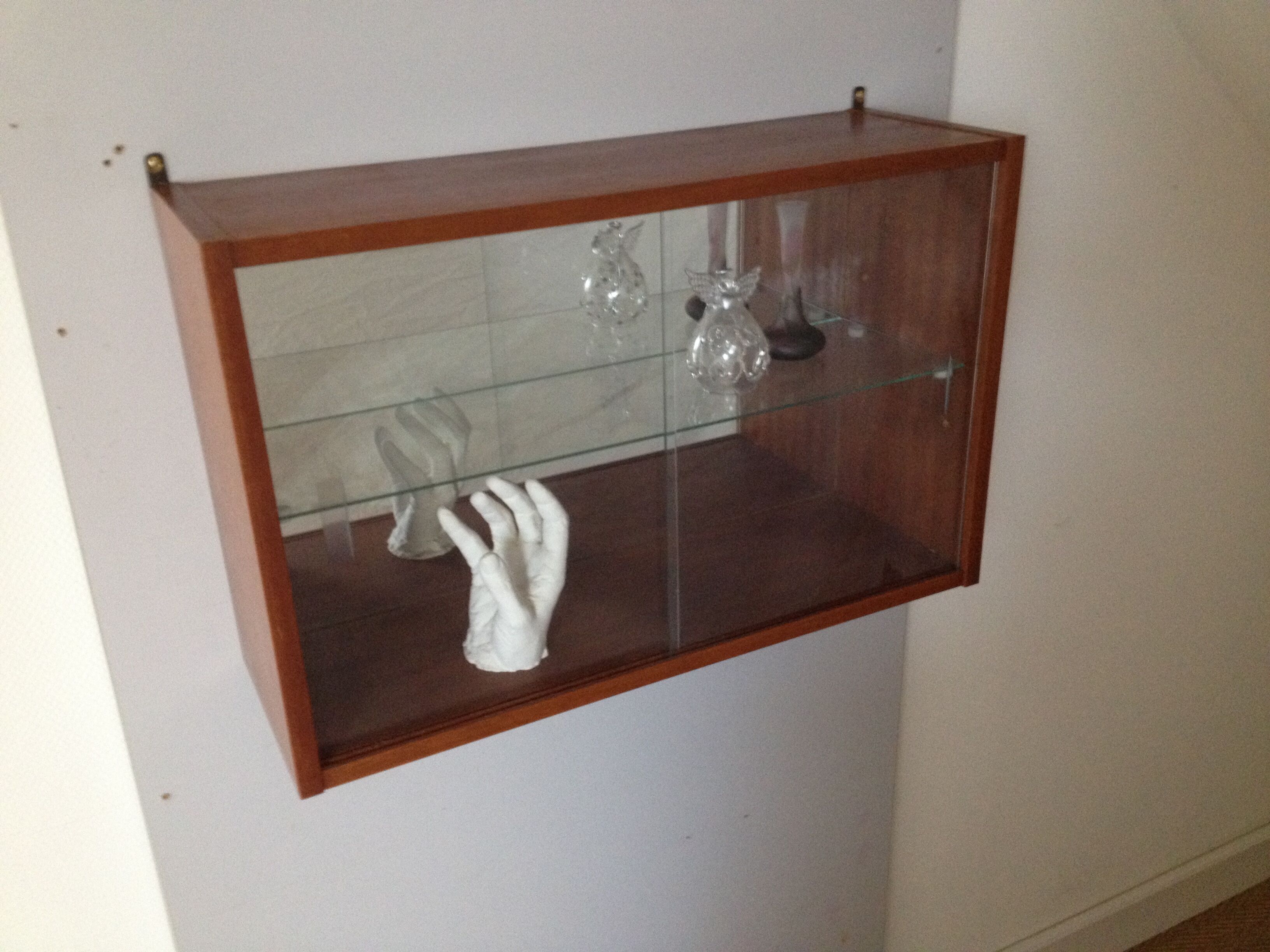 Vintage wall showcase