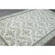 1970s Turkish Oushak Handmade Wool Cotton Green Area Rug 164x285