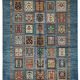 Turkish Handknotted Wool Oushak Rug 153 cm x 207 cm
