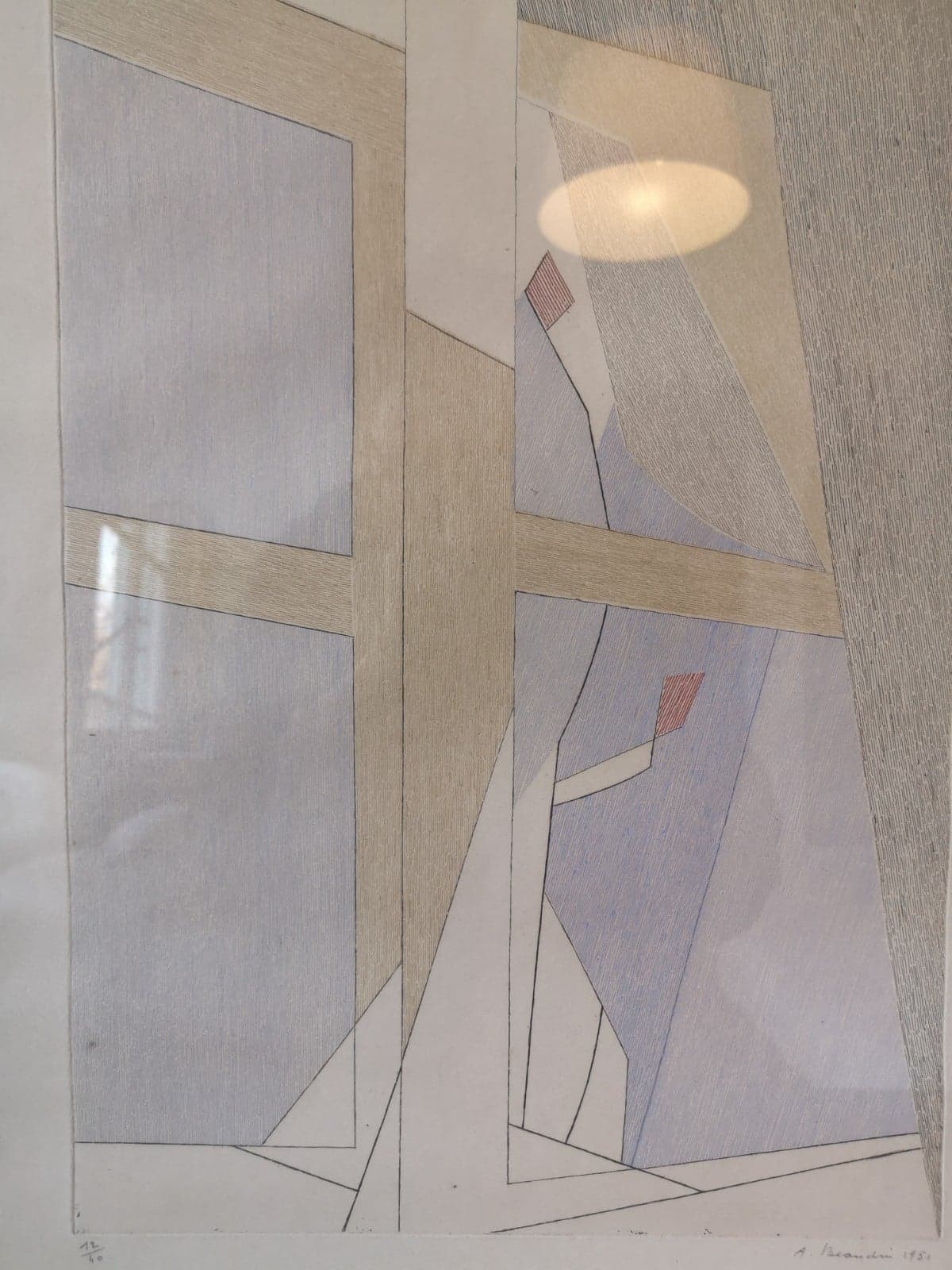 Lithography - André Beaudin, 1951