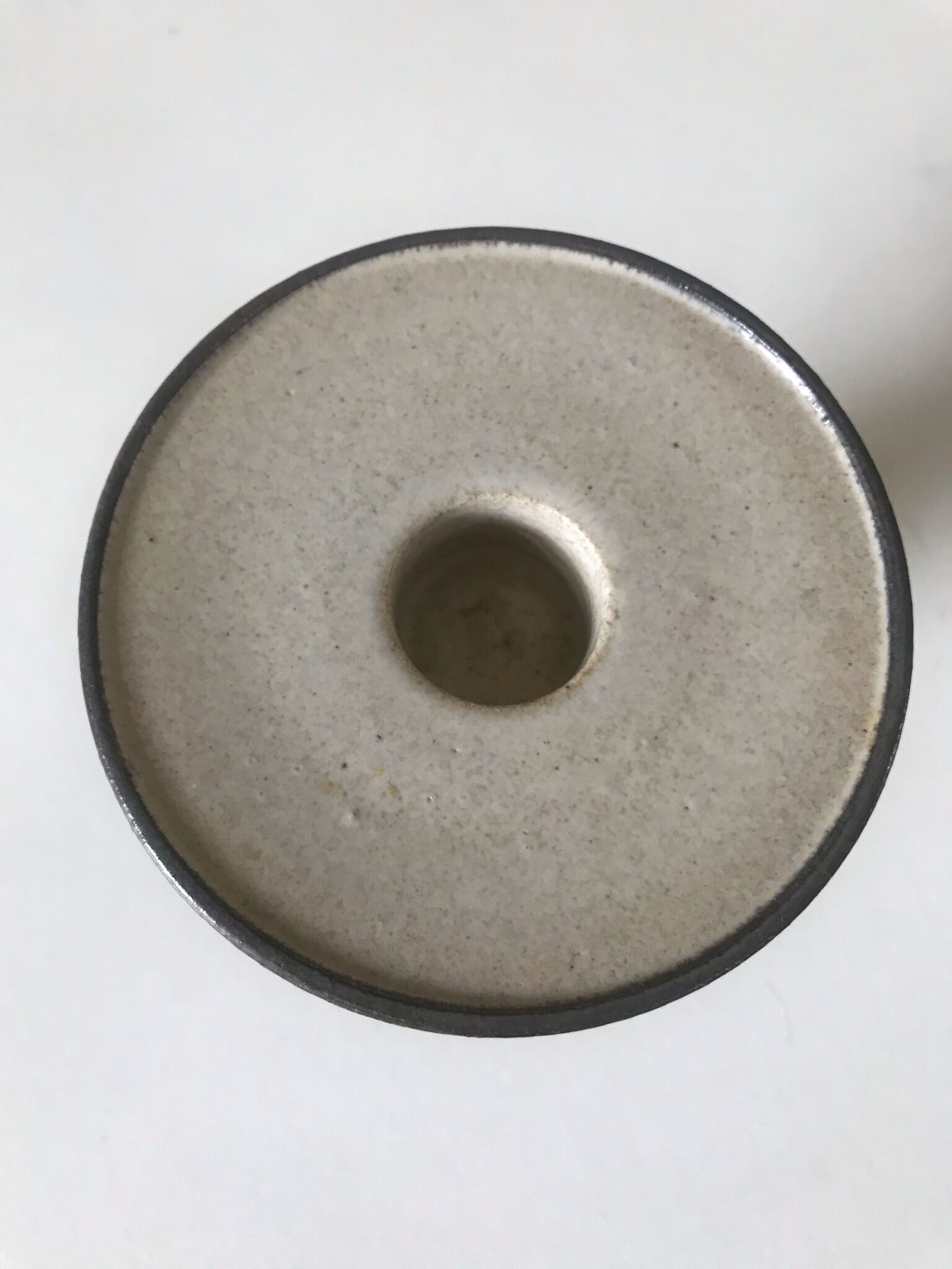 Vintage Ceramic Bougeoir Annees 60