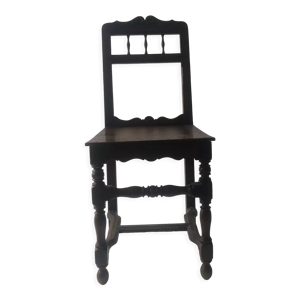 Chaise bois naturel XVIII / XIX