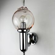 Toni Zuccheri drop shaped wall sconce, Murano glass, Italy 1970s