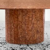 Dining table in vintage alicante red marble