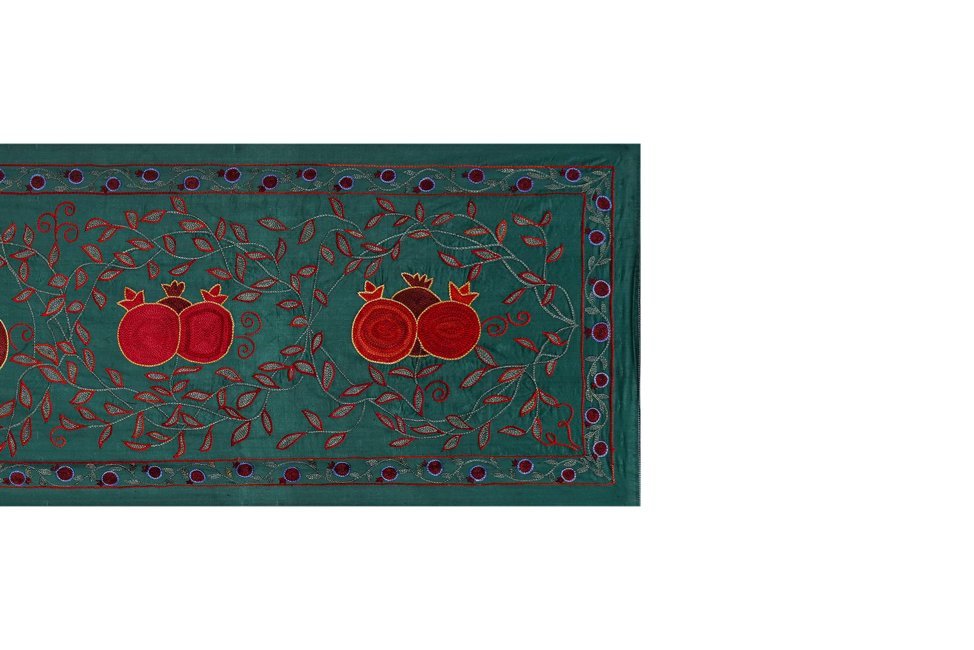 Hand-knotted rug, vintage Turkish rug 53x190 cm