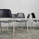 Set of Five Midcentury Knoll Stackable Chairs by Don Albinson, 1970s