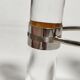 Acrylic and metal candelabrum. Spain, 1980s.