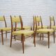 Mid-century Austrian dining chairs, 1950s, set of 6