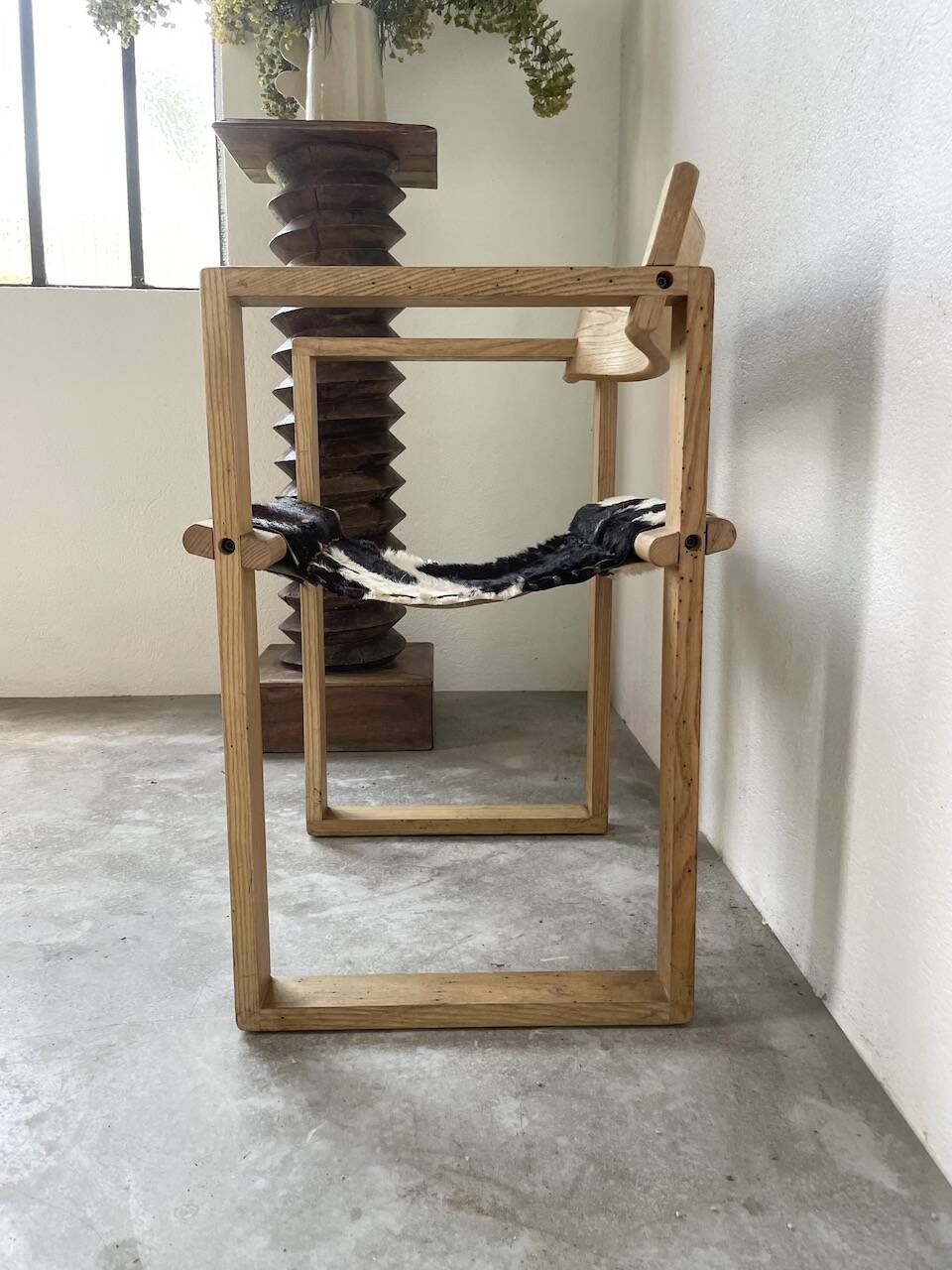 Oak chairs with armrests Ate Van Apeldoorn