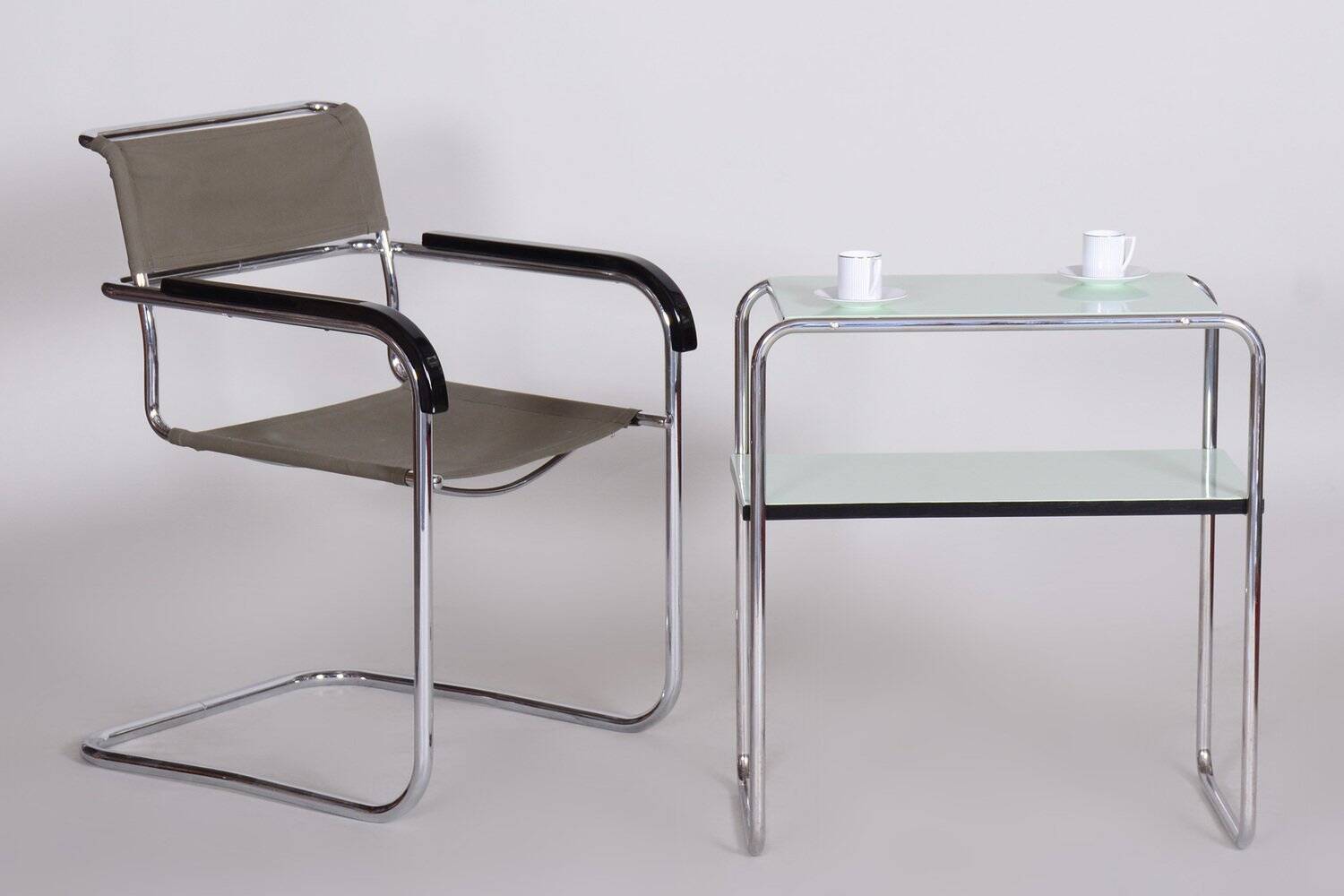 Table d'appoint Art Déco par Marcel Breuer pour Thonet, années 1930