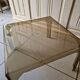 Smoked plexiglass coffee table 70'