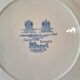 Mismatched antique dinner plates