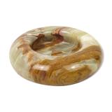 Round onyx ashtray