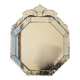 Octagonal Venetian mirror, 63x60cm.
