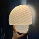 Murano glass mushroom wall lamp from the 70s