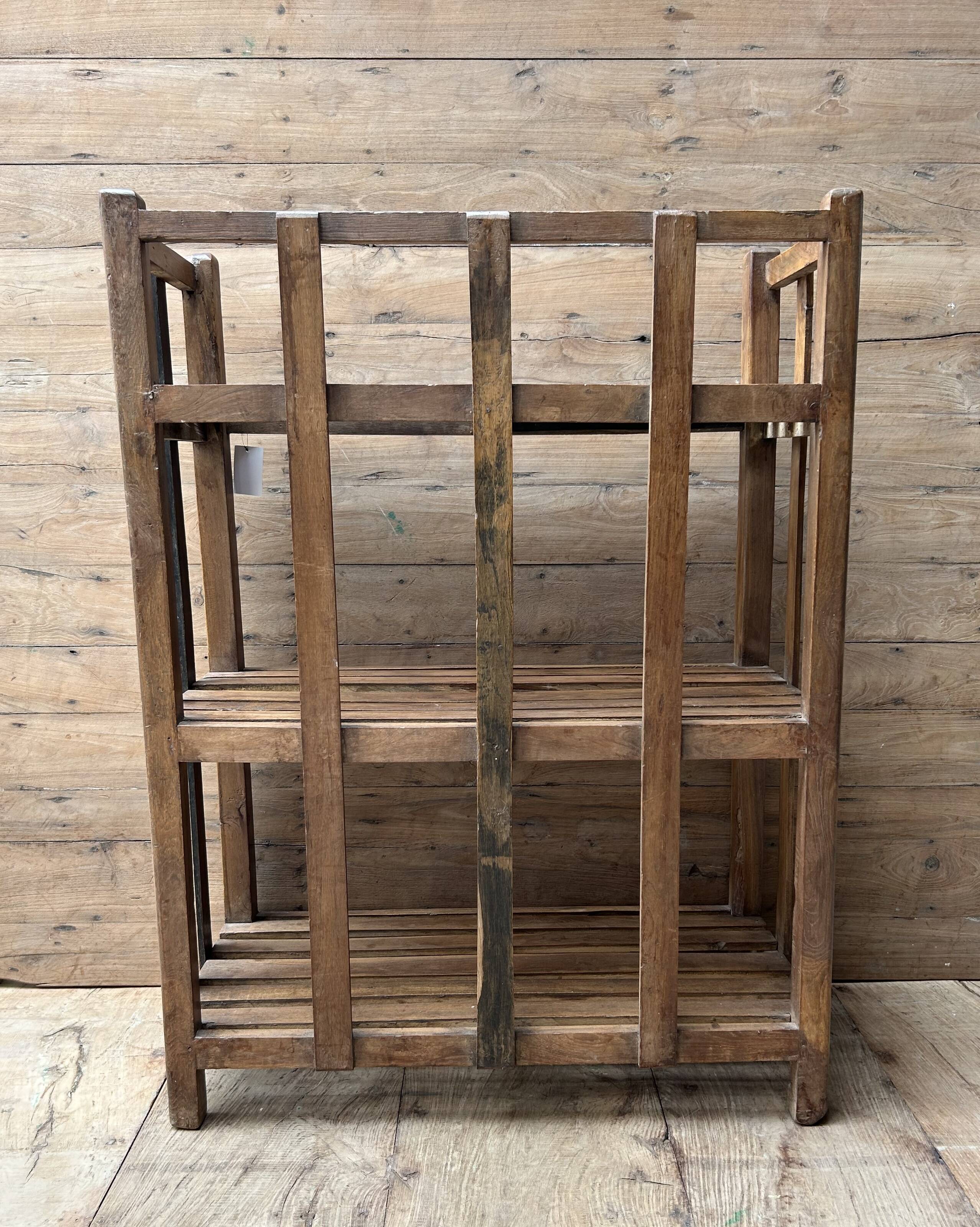 teak shelf from Burma