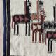 Vintage Carpet Lamas South America 66 x 111 cm